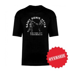 Tee-shirt noir New York "La...