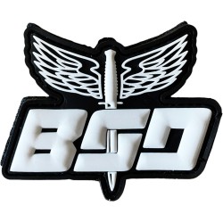 Patch Velcro Opérateur Blanc