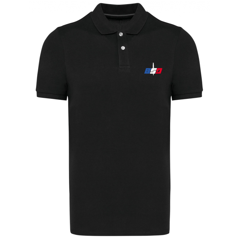 Polo "Le Daron" Tricolore