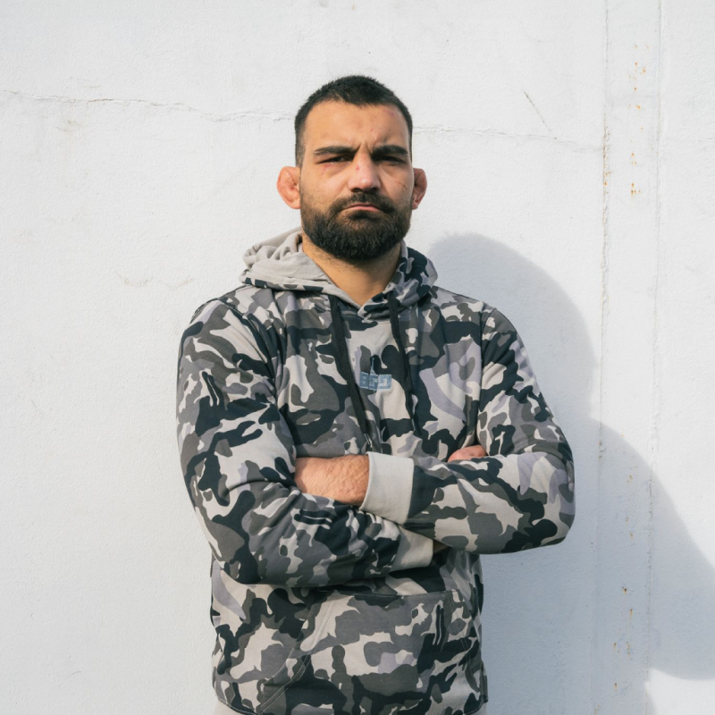 Sweat opérateur Urban Camo – Gris